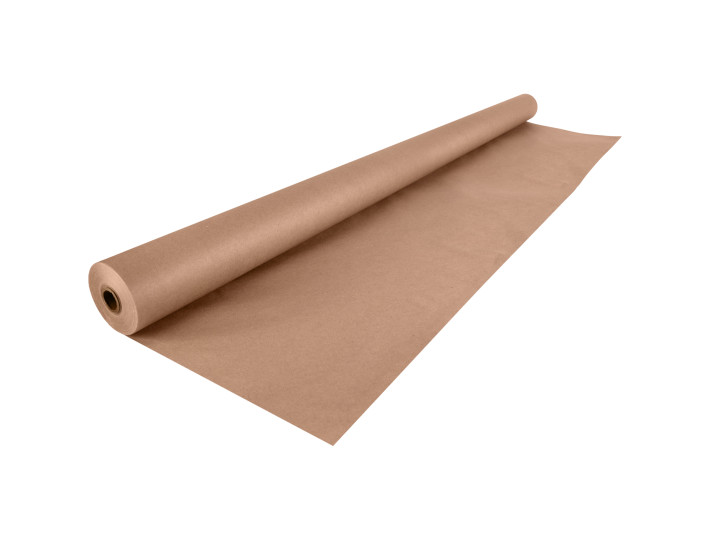 48" x 150', Brown Kraft Paper Roll, 50 lbs
